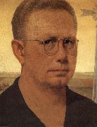 Grant Wood, Self-Portrait